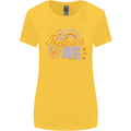 Pregnant AF New Baby Pregnancy Mum Womens Wider Cut T-Shirt Yellow