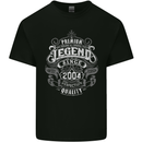 Premium Legend 19th Birthday 2004 Mens Cotton T-Shirt Tee Top Black