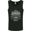 Premium Legend 23rd Birthday 2000 Mens Vest Tank Top Black