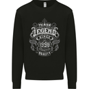 Premium Legend 25th Birthday 1998 Mens Sweatshirt Jumper Black