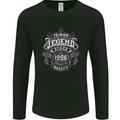 Premium Legend 27th Birthday 1996 Mens Long Sleeve T-Shirt Black