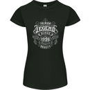 Premium Legend 27th Birthday 1996 Womens Petite Cut T-Shirt Black