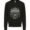Premium Legend 28th Birthday 1995 Mens Sweatshirt Jumper Black