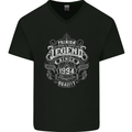 Premium Legend 29th Birthday 1994 Mens V-Neck Cotton T-Shirt Black