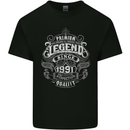 Premium Legend 32nd Birthday 1991 Mens Cotton T-Shirt Tee Top Black