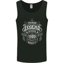 Premium Legend 34th Birthday 1989 Mens Vest Tank Top Black