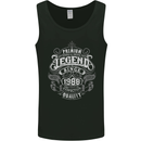 Premium Legend 35th Birthday 1988 Mens Vest Tank Top Black