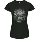 Premium Legend 35th Birthday 1988 Womens Petite Cut T-Shirt Black
