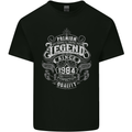 Premium Legend 39th Birthday 1984 Mens Cotton T-Shirt Tee Top Black