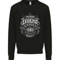 Premium Legend 40th Birthday 1983 Mens Sweatshirt Jumper Black