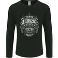 Premium Legend 45th Birthday 1978 Mens Long Sleeve T-Shirt Black