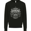 Premium Legend 50th Birthday 1973 Mens Sweatshirt Jumper Black