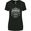Premium Legend 51st Birthday 1972 Womens Wider Cut T-Shirt Black