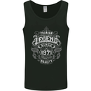 Premium Legend 52nd Birthday 1971 Mens Vest Tank Top Black