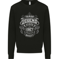 Premium Legend 56th Birthday 1967 Mens Sweatshirt Jumper Black