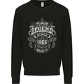 Premium Legend 57th Birthday 1966 Mens Sweatshirt Jumper Black