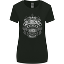 Premium Legend 57th Birthday 1966 Womens Wider Cut T-Shirt Black
