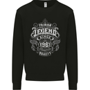 Premium Legend 62nd Birthday 1961 Mens Sweatshirt Jumper Black