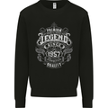 Premium Legend 66th Birthday 1957 Mens Sweatshirt Jumper Black