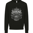 Premium Legend 66th Birthday 1957 Mens Sweatshirt Jumper Black