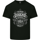 Premium Legend 69th Birthday 1954 Mens Cotton T-Shirt Tee Top Black