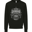 Premium Legend 71st Birthday 1952 Mens Sweatshirt Jumper Black