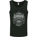 Premium Legend 72nd Birthday 1951 Mens Vest Tank Top Black