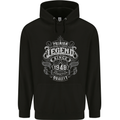 Premium Legend 75th Birthday 1948 Mens 80% Cotton Hoodie Black