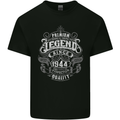 Premium Legend 79th Birthday 1944 Mens Cotton T-Shirt Tee Top Black