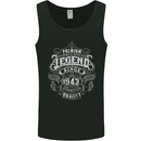 Premium Legend 80th Birthday 1943 Mens Vest Tank Top Black