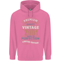 Premium Vintage 22nd Birthday 2001 Mens 80% Cotton Hoodie Azelea