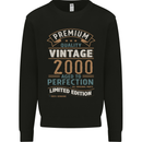 Premium Vintage 23rd Birthday 2000 Mens Sweatshirt Jumper Black