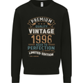 Premium Vintage 25th Birthday 1998 Mens Sweatshirt Jumper Black