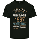 Premium Vintage 26th Birthday 1997 Mens Cotton T-Shirt Tee Top Black