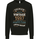 Premium Vintage 26th Birthday 1997 Mens Sweatshirt Jumper Black