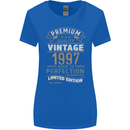 Premium Vintage 26th Birthday 1997 Womens Wider Cut T-Shirt Royal Blue