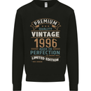 Premium Vintage 27th Birthday 1996 Mens Sweatshirt Jumper Black