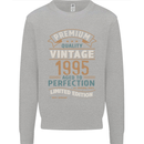 Premium Vintage 28th Birthday 1995 Mens Sweatshirt Jumper Sports Grey