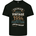 Premium Vintage 29th Birthday 1994 Mens Cotton T-Shirt Tee Top Black