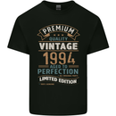 Premium Vintage 29th Birthday 1994 Mens Cotton T-Shirt Tee Top Black