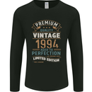 Premium Vintage 29th Birthday 1994 Mens Long Sleeve T-Shirt Black