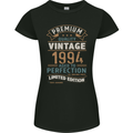 Premium Vintage 29th Birthday 1994 Womens Petite Cut T-Shirt Black