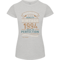 Premium Vintage 29th Birthday 1994 Womens Petite Cut T-Shirt Sports Grey