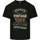 Premium Vintage 35th Birthday 1988 Mens Cotton T-Shirt Tee Top Black