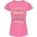 Premium Vintage 36th Birthday 1987 Womens Petite Cut T-Shirt Azalea