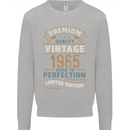 Premium Vintage 38th Birthday 1985 Mens Sweatshirt Jumper Sports Grey