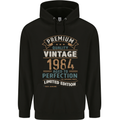 Premium Vintage 39th Birthday 1984 Mens 80% Cotton Hoodie Black