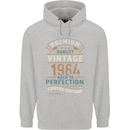Premium Vintage 39th Birthday 1984 Mens 80% Cotton Hoodie Sports Grey