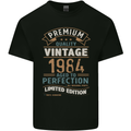 Premium Vintage 39th Birthday 1984 Mens Cotton T-Shirt Tee Top Black
