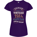 Premium Vintage 39th Birthday 1984 Womens Petite Cut T-Shirt Purple